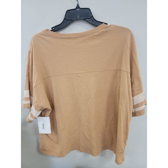 Vintage Gold Coast Surf Dept V-Neck Crop Top - Picture 5 of 5